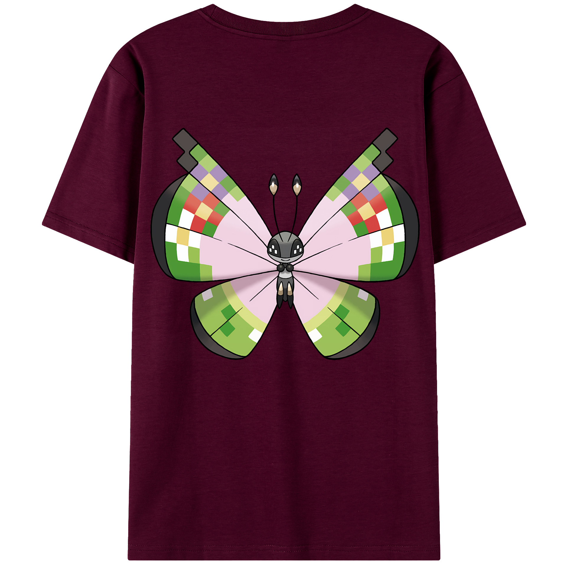 （画像用） ポケットモンスター Pokémon レディース半袖Tシャツ(バックプリント)